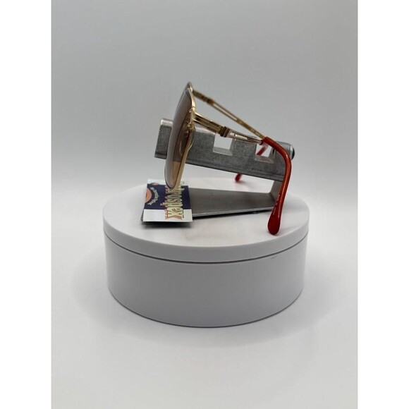 NEW Vintage Sunglasses | Non RX | Mens Square Style | Tortoise & Gold | #844 - Picture 6 of 10